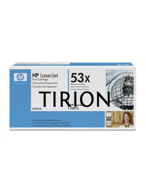 Картридж лазерный HP Q7553X черный для LaserJet P2015 7000 стр.