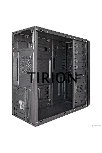 Компьютерный корпус Miditower ExeGate XP-401-400W-12 (ATX, БП XP400 с вент. 12см, 2*USB, аудио, черный)