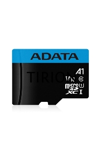 Флеш карта microSD 256GB ADATA microSDHC Class 10 UHS-I A1 100/25 MB/s (SD адаптер)