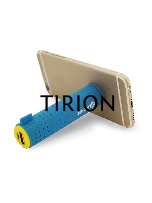 Внешняя аккумуляторная батарея AI-TUBE B 3100mAh (11Wh) голубая Amperin