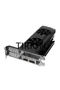 Видеокарта Gigabyte PCI-E 4.0 GV-R64D6-4GL AMD Radeon RX 6400 4096Mb 64 GDDR6 2039/16000 HDMIx1 DPx1 HDCP Ret low profile