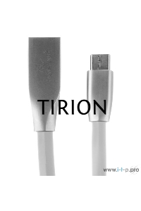 Кабель USB 2.0 Cablexpert CC-G-USBC01W-1.8M, AM/Type-C, серия Gold, длина 1.8м, белый, блистер