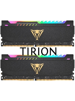 Оперативная память Patriot Viper Steel, DDR4, 64GB (2x32GB), 3600MHz, CL20, с радиатором, RGB, черный