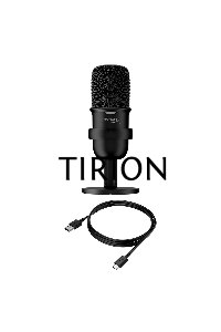 Микрофон проводной HyperX SoloCast 2м черный