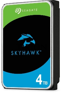Жесткий диск Seagate SATA-III 4TB ST4000VX015 Surveillance Skyhawk (5900rpm) 256Mb 3.5