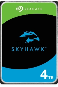 Жесткий диск Seagate SATA-III 4TB ST4000VX015 Surveillance Skyhawk (5900rpm) 256Mb 3.5