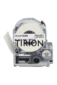 Картридж ленточный Cactus CS-LK7WBN черный шрифт, белый фон (36 мм, 9 м) для Epson LW1000P/Z700/Z900
