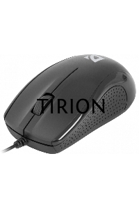 Мышь проводная Defender Optimum MB-160 черный, 1000 dpi, USB, кнопки - 3