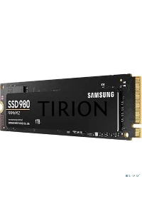 Накопитель SSD Samsung 980, 1000GB, PCIe 3.0 x4, M.2 2280, NVMe, R/W 3500/3000