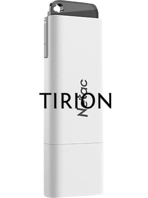 Флеш диск Netac U185 16Gb USB3.0 NT03U185N-016G-30WH, с колпачком, пластиковая, белая