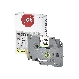 Кассета с лентой S'OK by Sakura Printing TZEC31 для Brother,  черный на желтом, 12мм/8м , наклейка