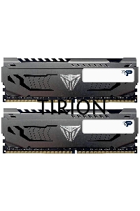 Оперативная память Patriot Viper Steel, DDR4, 16GB (2x8 GB), 3600 MHz, CL17, радиатор, чёрный