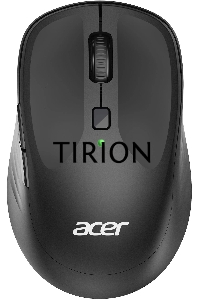 Мышь беспроводная Acer OMR300 черный, 1600 dpi, радиоканал, USB, кнопки - 6