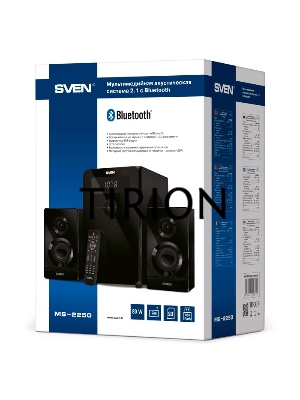 Акустическая система 2.1 SVEN MS-2250 / 80 Watt / ~230V 50Hz / Bluetooth / Black