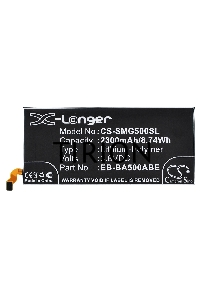 Аккумулятор CameronSino  CS-SMG500SL EB-BA500ABE для Samsung Galaxy A5 SM-A500F 3.8V / 2300mAh / 8.74Wh