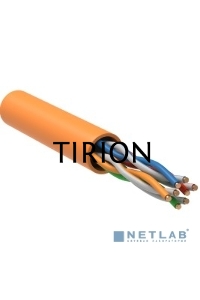 Кабель связи витая пара ITK U/UTP, кат.5E 4x2х24AWG solid, LSZH, 305м, оранжевый ITK Кабель связи витая пара U/UTP, кат.5E 4x2х24AWG solid, LSZH, 305м, оранжевый