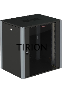 Шкаф коммутационный Sysmatrix (WP 6312.910) настенный 12U 600x350мм пер.дв.стекл 2 бок.пан. 60кг черный 20кг IP20