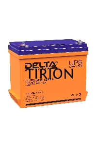 Аккумуляторная батарея Delta DTM 1255 L напряжение 12В, емкость 55Ач (239x132x210mm)