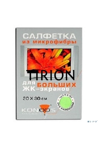 Салфетка из микрофибры для ЖК-телевизоров 20х30 см