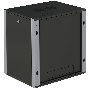 Шкаф коммутационный Sysmatrix (WP 6312.910) настенный 12U 600x350мм пер.дв.стекл 2 бок.пан. 60кг черный 20кг IP20