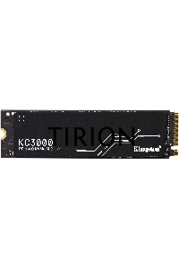 Накопитель SSD Kingston 1Tb KC3000 M.2 Series <SKC3000S/1024G> (PCI-E 4.0 x4, up to 7000/6000Mbs, 1000000 IOPS, 3D TLC, NVMe, 800TBW, Phison E18, 22х80mm, LP graphen heatsink)