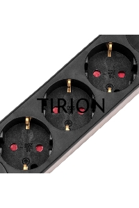 Удлинитель STANDARD 3 гнезда, 3м, 3х1,0мм², с/з, с выключателем, 2 USB, черный REXANT