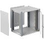 Шкаф коммутационный Sysmatrix (WP 6612.710 ) настенный 12U 600x600мм пер.дв.стекл 2 бок.пан. 60кг серый 24кг IP20