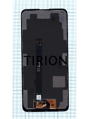 Дисплей для Motorola G8 черный