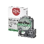 Кассета с лентой S'OK by Sakura Printing K4GBP для Epson , черный на зеленом, 12мм/8м