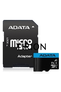 Флеш карта microSD 256GB ADATA microSDHC Class 10 UHS-I A1 100/25 MB/s (SD адаптер)