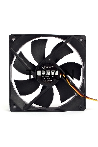 Вентилятор Gembird 17609 черный 2500rpm 47db 3-pin