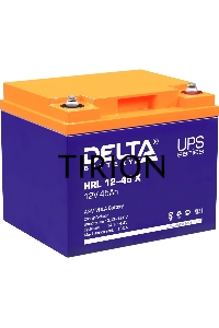 Батарея Delta HRL 12-45 X (45А\ч, 12В) свинцово-кислотный аккумулятор