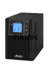 Источник бесперебойного питания PowerMan Online 1000 PLUS (1000ВА/800Вт, Online-Double conversion/LCD Display/USB/Software/RJ11/45,RS-232)