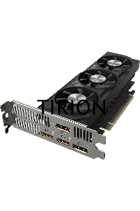 Видеокарта Gigabyte GV-N4060OC-8GL RTX4060 OC Low Profile 8GB GDDR6 128-bit DPx2 HDMIx2 3FAN RTL