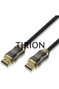 Кабель HDMI 19M/M,ver. 2.1, 8K@60 Hz 2m метал разъемы, нейлоновая оплетка Telecom <TCG300-2M>