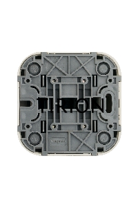 Переключатель 2-клавишный 10А  782236  Legrand Quteo Сл. кость