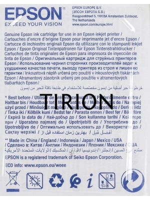 Картридж струйный Epson T2703 (C13T27034022/C13T27034020) пурпурный, 300 стр., для WF7110/7610/7620