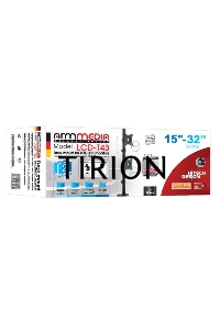 Кронштейн для мониторов Arm Media LCD-T43 черный 15
