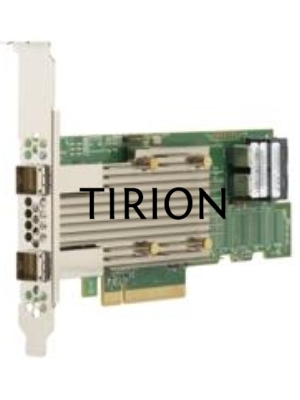 Контроллер LSI SAS 9400-8i8e SGL (05-50031-02), PCIe 3.1 x8 LP, Tri-Mode SAS/SATA/NVMe 12G HBA, 16port(2*int SFF8643+2*ext SFF8644), 3516 IOC
