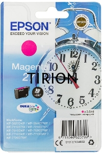 Картридж струйный Epson T2703 (C13T27034022/C13T27034020) пурпурный, 300 стр., для WF7110/7610/7620