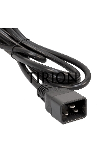 Блок распределения питания Powercom PDU-16AVMS20-18C13-2C19 18*C13+2*C19, 16A, 1,5U (1968234)