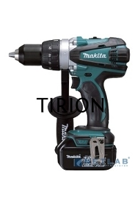 Дрель-шуруповерт Makita DDF458RFE Дрель ак {18В,2х3Ач Li-ion,БЗП-13мм,0-400\2000об\м,91\58Нм,2.3кг,чем}