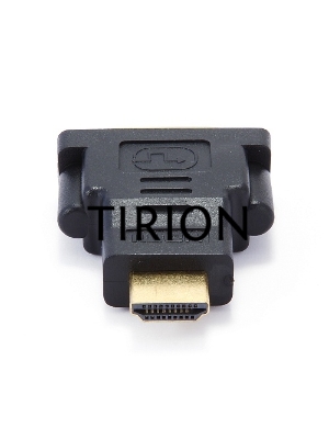 Переходник Gembird Переходник HDMI-DVI 19M/25F, золотые разъемы, пакет(A-HDMI-DVI-3)