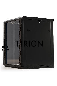 Шкаф настенный Hyperline TWB-1566-GP-RAL9004 19-дюймовый (19