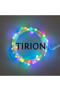 Гирлянда Роса 10м, 100LED, RGB, IP44, на батарейках 3хАА, с пультом 44 режима NEON-NIGHT