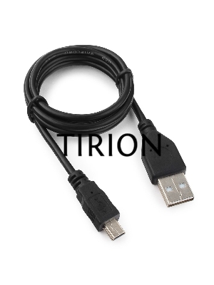 Кабель USB 2.0 Гарнизон GCC-USB2-AM5P-1M, AM/miniBM 5P, 1м, пакет