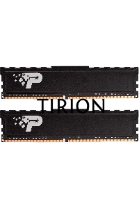 Оперативная память Patriot Signature Premium, DDR4, 64GB (2x32 GB), 3200 MHz, CL22, радиатор, чёрный
