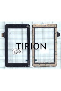 Сенсорное стекло (тачскрин) CTP-0106-R3, черное