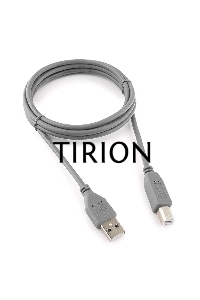 Кабель USB 2.0 Pro Cablexpert CCP-USB2-AMBM-6G, AM/BM, 1.8м, экран, серый