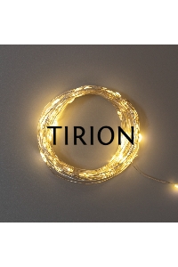 Гирлянда Роса 10м, 100LED, теплый белый, IP44, на батарейках 3хАА, с пультом 8 режимов NEON-NIGHT